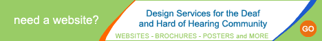 Need a Website? Design Services for the deaf and hard of hearing community